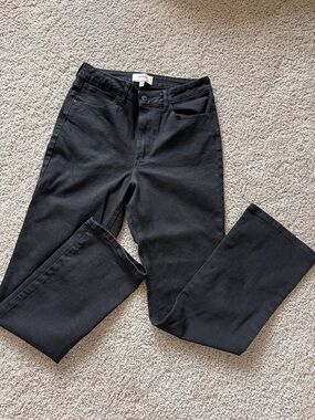 Wrangler Classic Black Bootcut Jeans